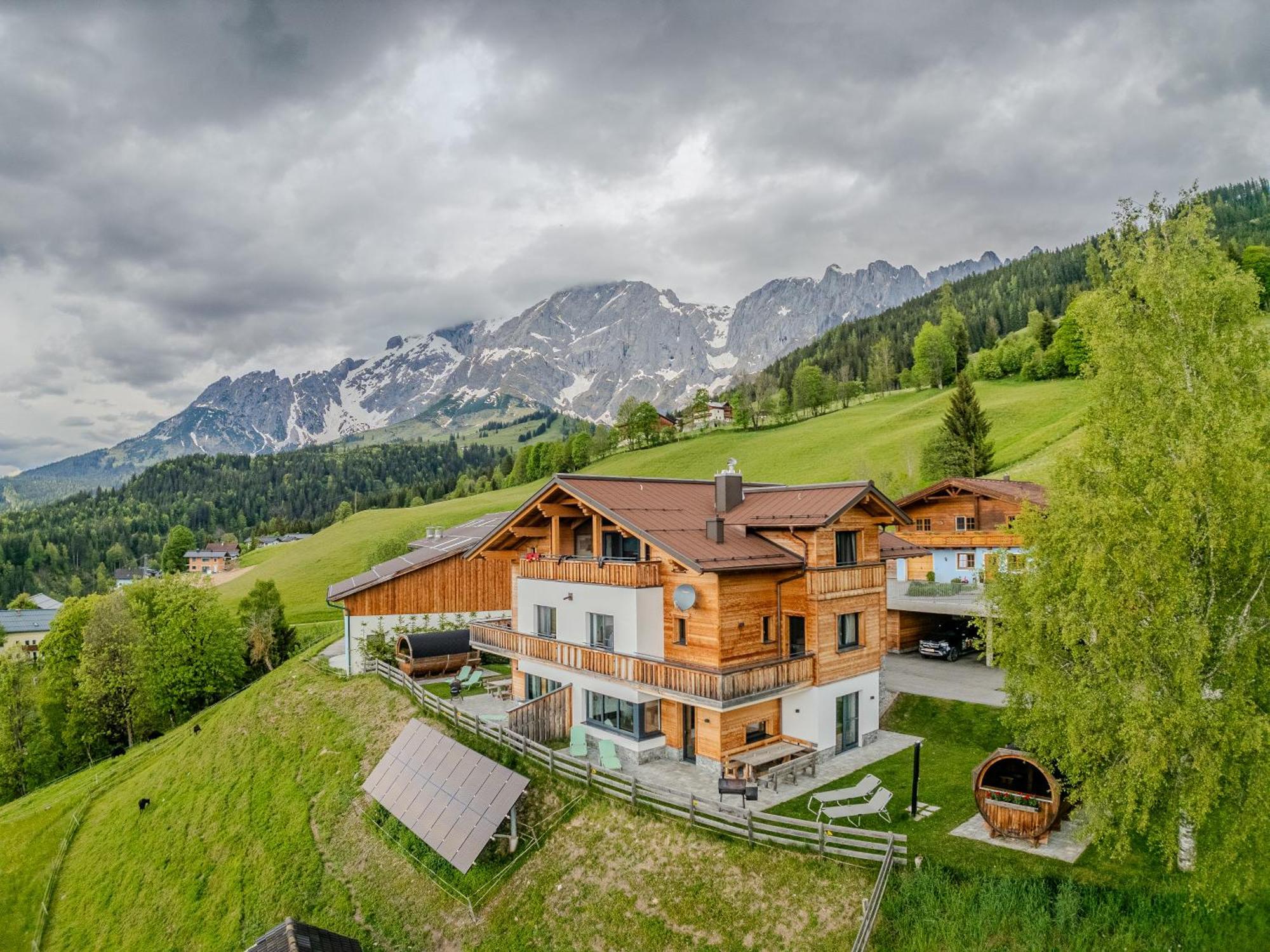 Gut Stein Panoramalodge Мюльбах Номер фото